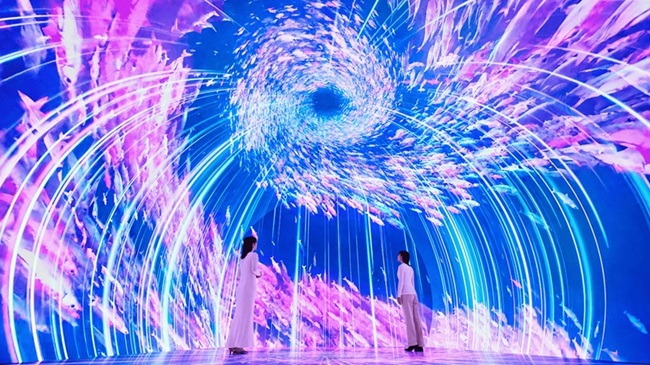 没入型体験施設「ワンダリア横浜 Supported by Umios」にてアクアクララがゾーンスポンサーとして協賛